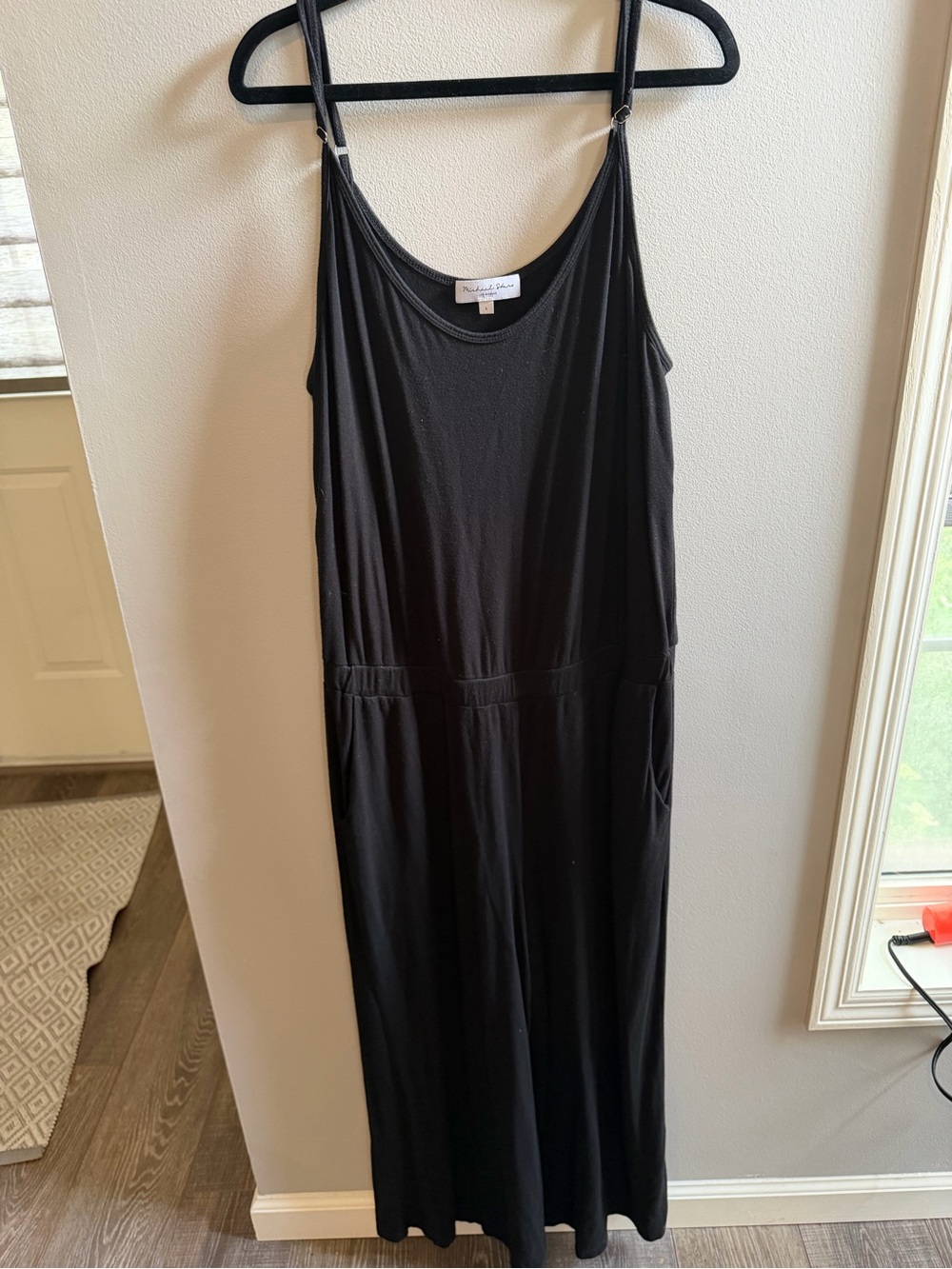 Michael Stars Black Sleeveless Maxi Dress